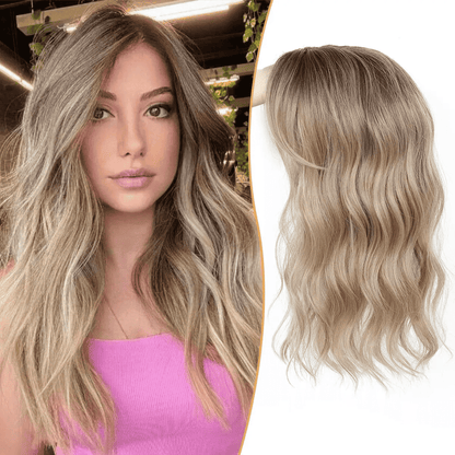 Veliselle™ Natural Clip-In Hair Topper