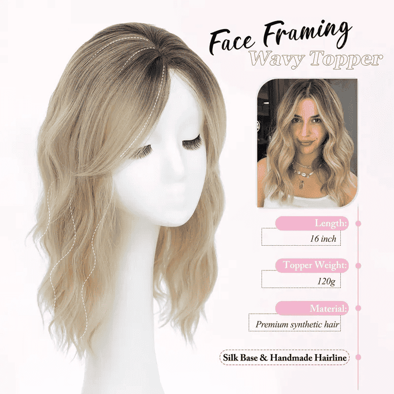 Veliselle Hair Topper – Natural Fullness in Seconds - Nodex
