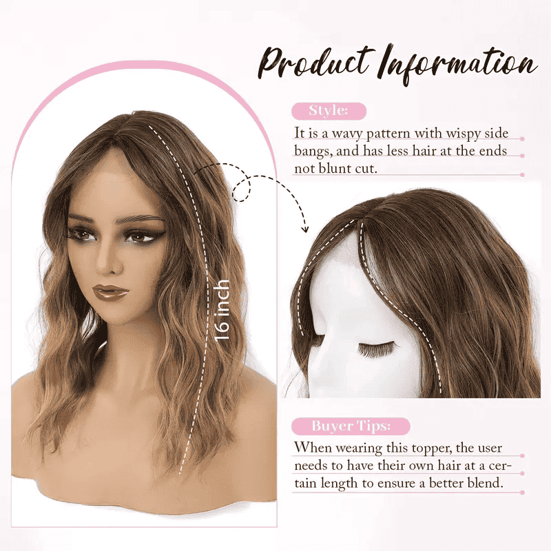 Veliselle Hair Topper – Natural Fullness in Seconds - Nodex