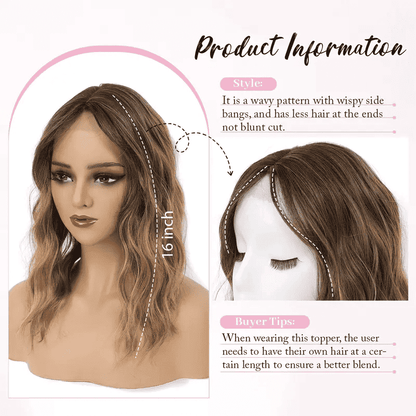 Veliselle Hair Topper – Natural Fullness in Seconds - Nodex